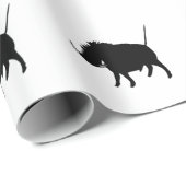 Warzen-Schwein Geschenkpapier (Rolleneckpunkt)