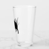 Warzen-Schwein Glas (Links)