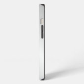 Warzen-Wildschwein Silber iPhone Hülle (Linke Seite)