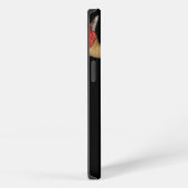 Warzenente mit hell-chokoladefarbenem Erpel iPhone Hülle (Rechte Seite)