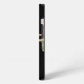 Warzenente mit hell-chokoladefarbenem Erpel iPhone Hülle (Linke Seite)