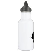 Warzenschwein Silber Trinkflasche (Links)