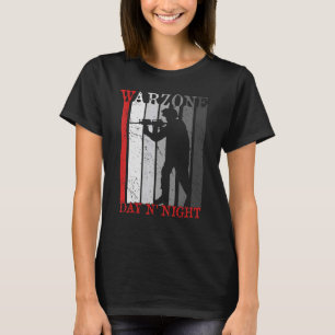 Warzone Merchandise Day N' Night Gulag Vinta T-Shirt