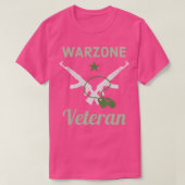 Warzone Veteran Gaming Verdansk Gamer T-Shirt (Design vorne)
