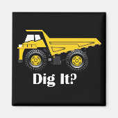 Was? - 2-Zoll-Square-Magnet Magnet (Vorne)