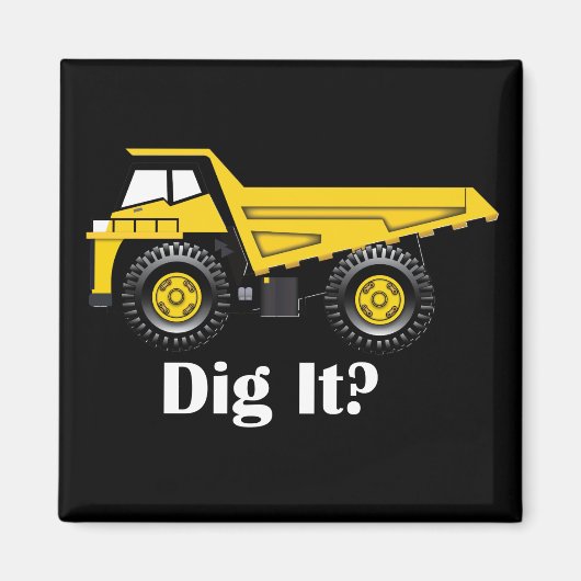 Was? - 2-Zoll-Square-Magnet Magnet (Vorne)