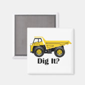 Was? - 2-Zoll-Square-Magnet Magnet (Vorderseite/Rückseite)