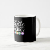 Was 75 Bälle Damen-lächelndes Bingo behalten Kaffeetasse (VorderseiteRechts)