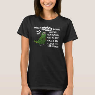 Was AAAAAA bedeutet, dass ich Hahns Macaw Parrot s T-Shirt