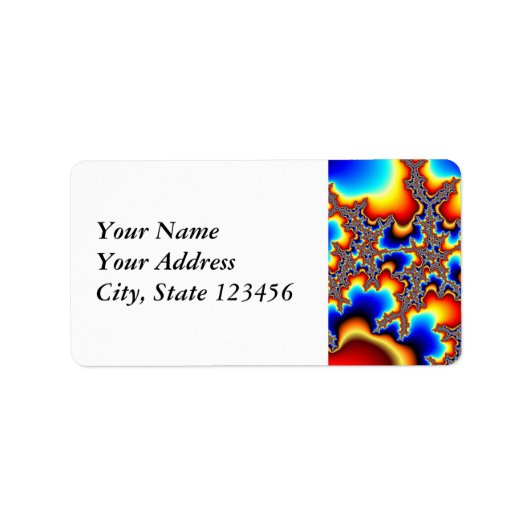 Was als Nächstes kommt - Fraktal Adressaufkleber (Vorne)