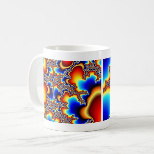 Was als Nächstes kommt - Fraktal Kaffeetasse (Vorderseite Links)