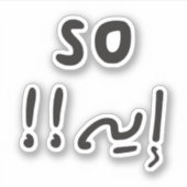 Was also in arabischen, lustig-arabischen Zitaten? Aufkleber (Vorderseite)