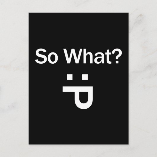 Was also? postkarte (Vorderseite)