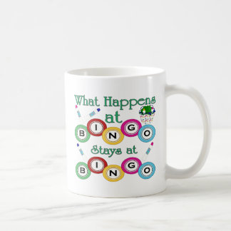 Was am Bingo geschieht Kaffeetasse