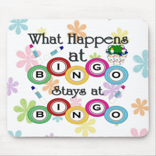 Was am Bingo geschieht Mousepad