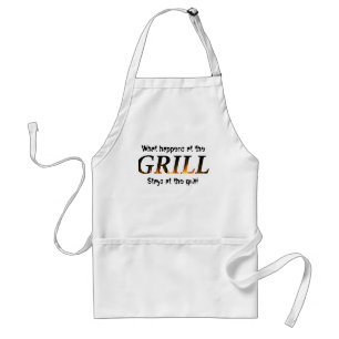 Was am GRILL… geschieht Schürze