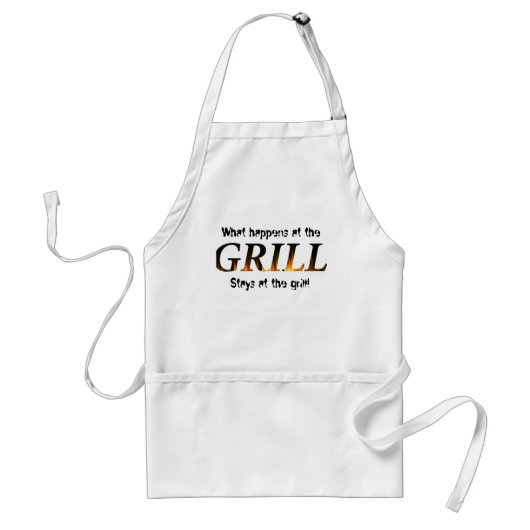 Was am GRILL… geschieht Schürze (Vorne)