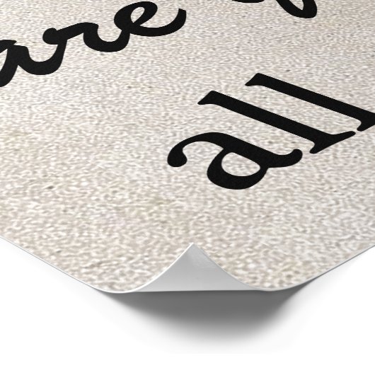 Was am meisten im Leben zählt, sind Zitate, die Ih Poster (Ecke)