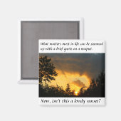 Was am meisten zählt magnet (Vorderseite/Rückseite)