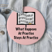 Was am Praxis-Rosa-Knopf geschieht Button (Beispiel)