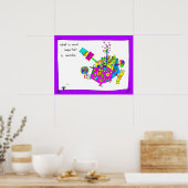 Was am wichtigsten ist... poster (Küche)