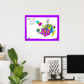 Was am wichtigsten ist... poster (Heimbüro)