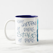 Was an den Papas geschieht Zweifarbige Tasse (Links)