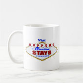 Was an der Großmutter geschieht, bleibe an den Kaffeetasse (Links)