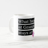 Was an der Großmutter geschieht Kaffeetasse (Vorderseite Links)