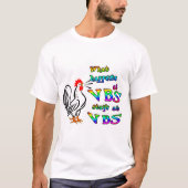 Was an VBS geschieht, bleibe an VBS T - Shirt (Vorderseite)