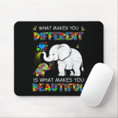 Was anders schön macht, Autismus-Bewusstsein Mousepad (Mit Mouse)