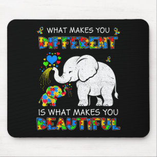 Was anders schön macht, Autismus-Bewusstsein Mousepad