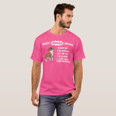 Was Aroo bedeutet Boxer Dog T-Shirt (Vorne ganz)