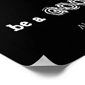 Was auch, DU, seid, sei ein, gut, eins, Abraham .. Poster (Ecke)