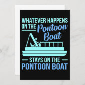 Was auch immer auf Bootsschiff-Kreuzfahrtschiff pa Einladung (Vorne/Hinten)