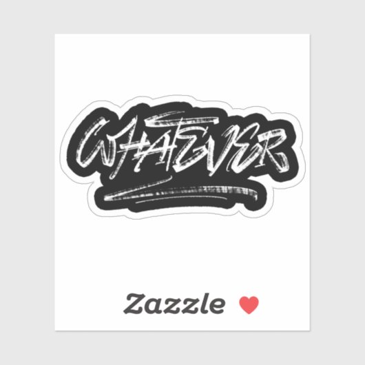 Was auch immer aufkleber (Blatt)