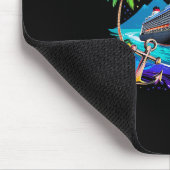 Was auch immer dein Boot kreuzt Squad Team Strand Mousepad (Ecke)