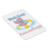 Was auch immer deinen Elefanten schweben lässt 3 Magnet (Rechte Seite)