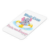 Was auch immer deinen Elefanten schweben lässt 3 Magnet (Linke Seite)