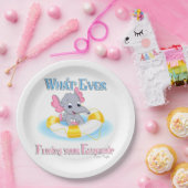 Was auch immer deinen Elefanten schweben lässt 3 Pappteller (Party)