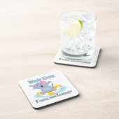 Was auch immer deinen Elefanten schweben lässt Getränkeuntersetzer (Rechte Seite)