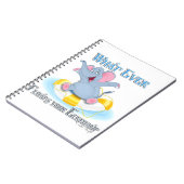 Was auch immer deinen Elefanten schweben lässt Notizblock (Linke Seite)