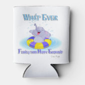 Was auch immer deinen glücklichen Elefanten schweb Dosenkühler (Vorderseite)