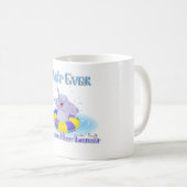 Was auch immer deinen glücklichen Elefanten schweb Kaffeetasse (VorderseiteRechts)