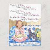 Was auch immer die inspirierende Postkarte ist (Vorderseite)