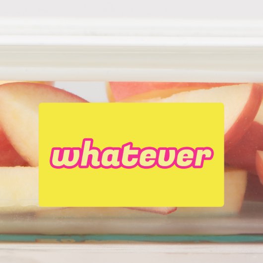 Was auch immer die Kunst ist Etiketten (Befestigt)