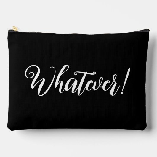 Was auch immer! Druck Ausschneiden Beutel (Vorderseite)