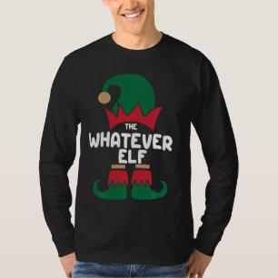 Was auch immer Elf Shirt Matching Family Group Chr