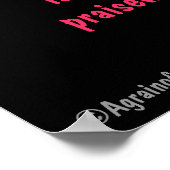 Was auch immer es ist... Biokonzept-Gebet Poster (Ecke)