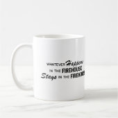 Was auch immer geschieht - Firehouse Kaffeetasse (Links)